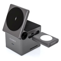 ChoeTech 15W 3-in-1 Magnetic wireless charger dock