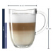 Šálky na latte se lžičkou 380 ml 2 ks Leonardo