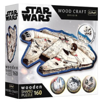 Trefl Wood Craft Origin puzzle Star Wars: Millennium Falcon 160 dílků