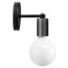 TooLight Nástěnná lampa Bulb černá 392205