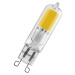 OSRAM LEDVANCE LED PIN 30 320° 2.6W 827 Clear G9 4058075574465