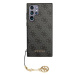 Guess 4G Charms Zadní Kryt pro Samsung Galaxy S24 Ultra Grey