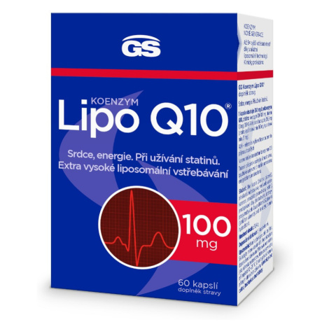 GS Koenzym Lipo Q10 100 mg 60 kapslí Green Swan