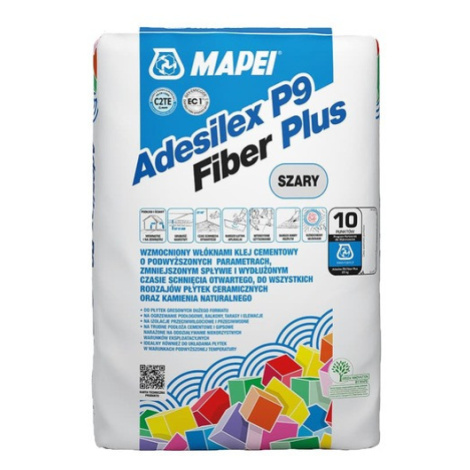 Lepidlo Mapei Adesilex P9 Fiber Plus šedá 25 kg ADESILEXP9FIBER