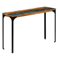 Konzolový stolek 120x35x76 cm masivní recyklované dřevo