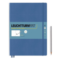 Skicák Leuchtturm, A4+ (112 listů) – šmolkově modrý