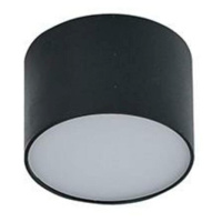 LED Stropní a nástěnné svítidlo AZzardo Monza R 8 black 3000K AZ2255 5W 420lm 3000K IP20 8cm čer