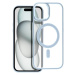Smarty Matte Mag kryt s MagSafe iPhone 15 modrý