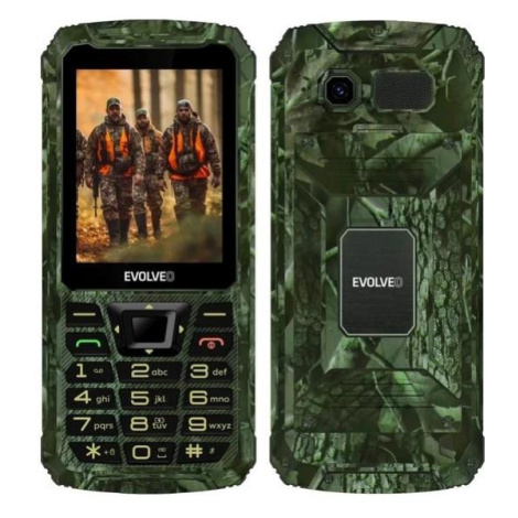 Evolveo - StrongPhone Z6, vodotěsný Dual SIM telefon lovecká kamufláž SGP-Z6-HNT