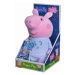 Peppa Pig 2v1 plyšový usínač hrající + světle, modrý, 25 cm