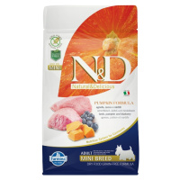 N&D Pumpkin N&D  Pumpkin DOG Adult Mini Lamb & Blueberry 800g