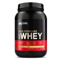 Optimum Nutrition Protein 100% Whey Gold Standard 910 g, francouzský vanilkový krém