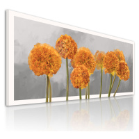 Obraz na plátně GARLIC FLOWER D různé rozměry Ludesign ludesign obrazy: 120x50 cm
