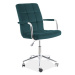 Signal Kancelářská židle Q-022 samet zelená bluvel 78