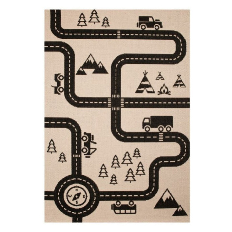 Koberec Zala Living Road Map Charly, dětský, 120 x 170 cm Bonami