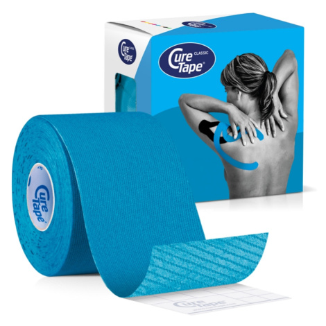 CureTape Classic 5 cm x 5 m kineziologický tejp modrý
