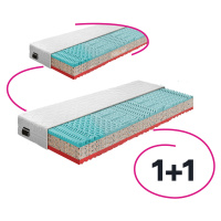 Matrace, set 2 ks, 18 cm, 90x200 cm, TAMIA