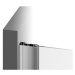 Ravak Blix BLPS- 80 bright alu+Transparent - pevná stěna 80 cm (1 díl) pro kombinaci se sprchový