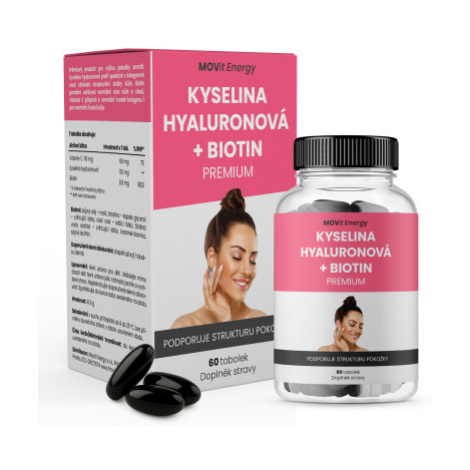 Movit Energy Kyselina hyaluronová + biotin premium 60 tobolek
