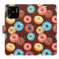 iSaprio flip pouzdro Donuts Pattern pro Xiaomi Redmi 10C