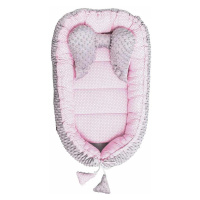 BELISIMA - Hnízdečko pro miminko Minky Sweet Baby růžové