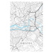 Mapa Bristol white, 26.7 × 40 cm