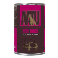AATU Dog Wild Boar n Pork konz. 400g + Množstevní sleva