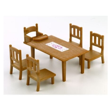 Sylvanian Families - Nábytek jídelní stůl se židlemi