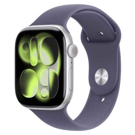 Apple Watch 49/46/45/44mm mlžně fialový sportovní řemínek M/L