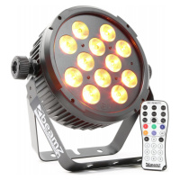 BeamZ LED FlatPAR BT300 reflektor 12x10W RGBAW-UV