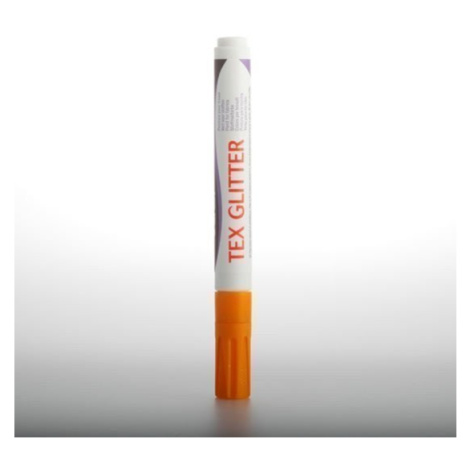 DARWI TEX GLITTER fixa na textil - Oranžová 6 ml