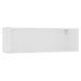 mauser Závěsný otevřený samostatný box, šířka 1155 mm, čistá bílá