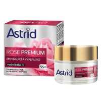 ASTRID Rose Premium 55+ zpevňující a vyplňující noční krém 50 ml