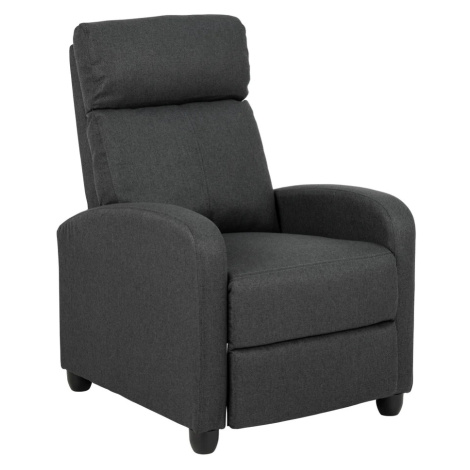 Actona Polohovací relaxační křeslo Siom černé