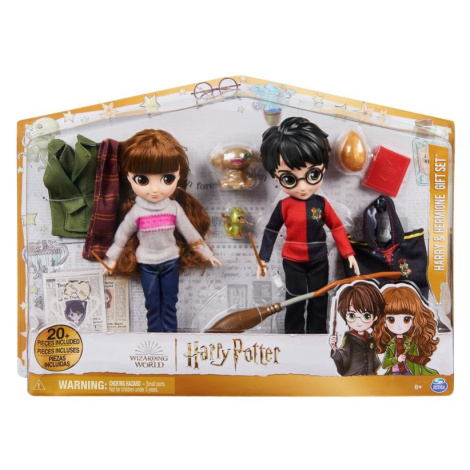 Harry Potter dvojbalení figurky Harry & Hermiona 20 cm
