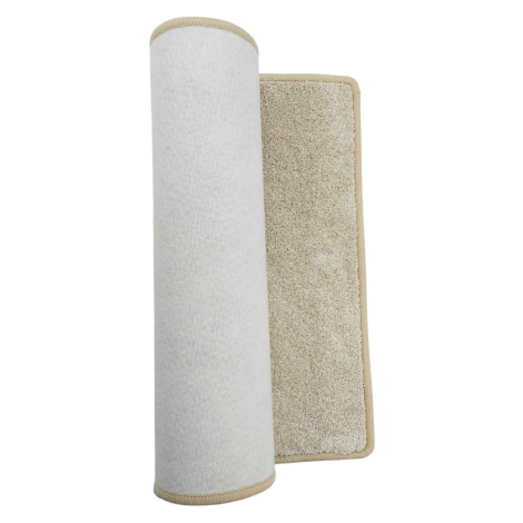 Vopi, Běhoun na míru Capri Lux cream, šíře 133 cm, béžová, chodba / předsíň