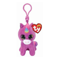 TY Beanie BOOS ROSETTE 8,5 cm - fialový jednorožec