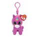 TY Beanie BOOS ROSETTE 8,5 cm - fialový jednorožec