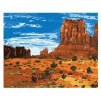 Arizona národní park, 80×100 cm, vypnuté plátno na rám