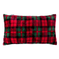 Vánoční polštář s výplní | TARTAN | s beránkem | 30X50 cm | 709296