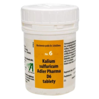 Adler Pharma Schüsslerovy soli – Nr.6 Kalium sulfuricum D6 1000 tablet