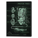 Obraz na plátně Ghostbusters Afterlife - Proton Pack Technical, (30 x 40 cm)
