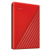 WD My Passport portable 4TB USB3.0 Červený 2,5" externí disk WDBPKJ0040BRD-WESN Červená