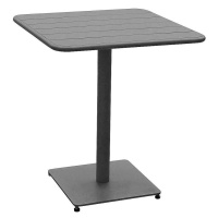 Hliníkový stolek RUBBY 65x65 cm (antracit)