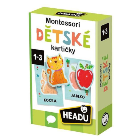 HEADU CS: Montessori Dětské kartičky