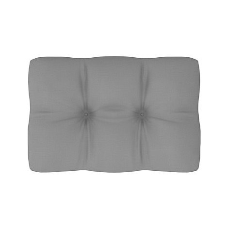 SHUMEE Poduška na pohovku z palet 12 × 40 × 60 cm, šedá