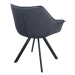 LuxD Designové křeslo/židle Brantley šedé antik﻿ - Skladem
