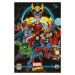 Plakát, Obraz - Marvel Comics - Infinity Retro, (61 x 91.5 cm)