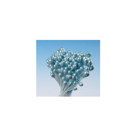Pestíky perleťové modré svazek - Hamilworth