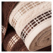 Bavlněný froté ručník s bordurou LUXURY 50x90 cm, béžová, 500 gr Mybesthome